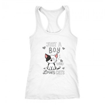 Just a Boy Who Love Cats Női Trikó