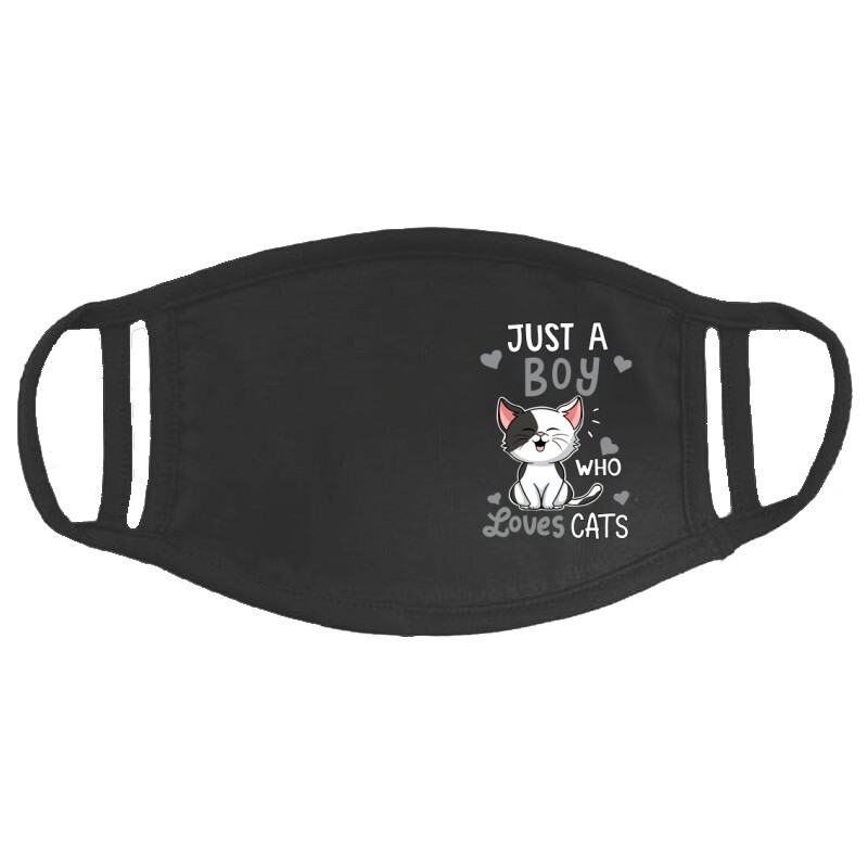 Just a Boy Who Love Cats Arcmaszk