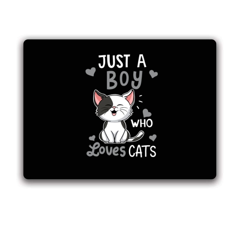 Just a Boy Who Love Cats Egérpad