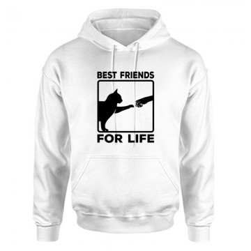 Best friends for Life Unisex Kapucnis Pulcsi