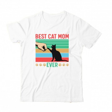 Best cat mom ever Gyermek Póló