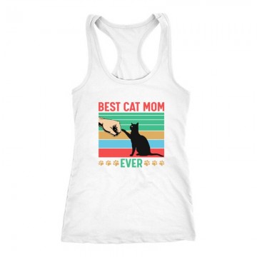 Best cat mom ever Női Trikó