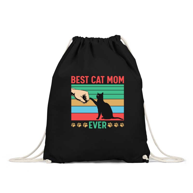 Best cat mom ever Hátizsák