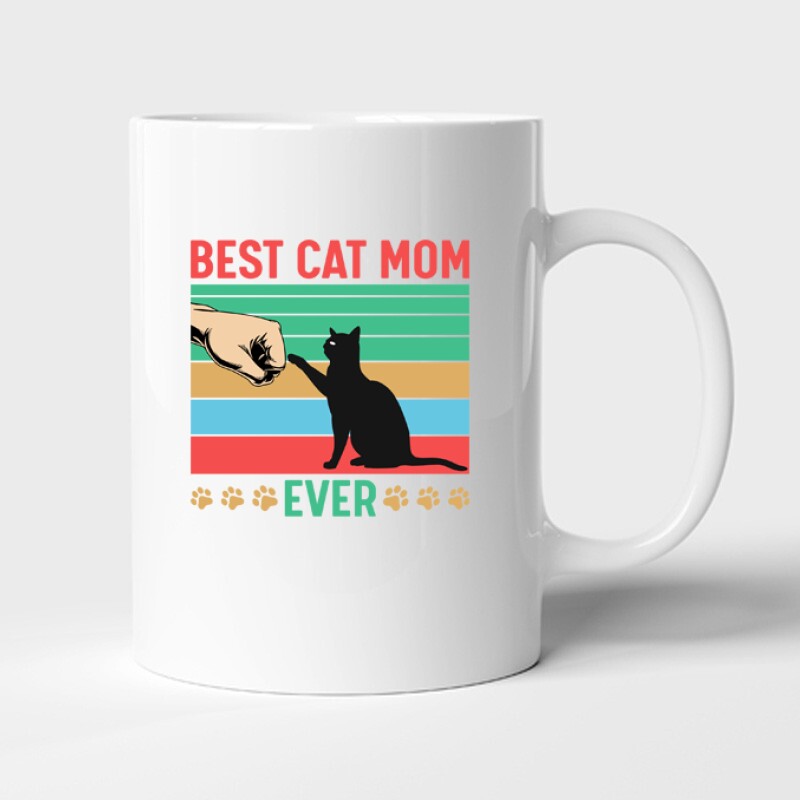 Best cat mom ever Bögre