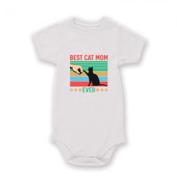 Best cat mom ever Baby Body