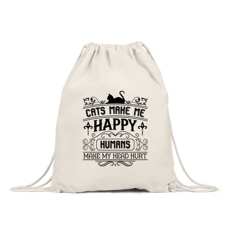 Cats make me Hátizsák