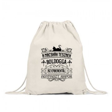 A macskák tesznek boldoggá... Hátizsák