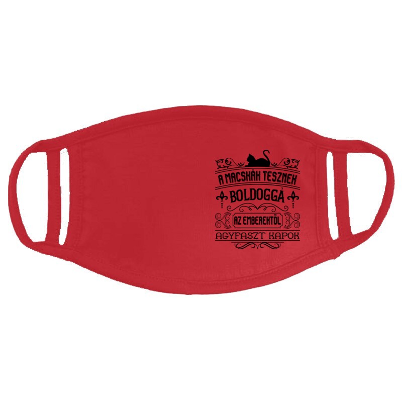 A macskák tesznek boldoggá ... Arcmaszk