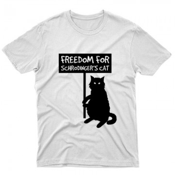 Freedom for Schrodinger’s Cat Unisex Póló