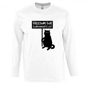 Freedom for Schrodinger’s Cat Hosszú Ujjú Póló