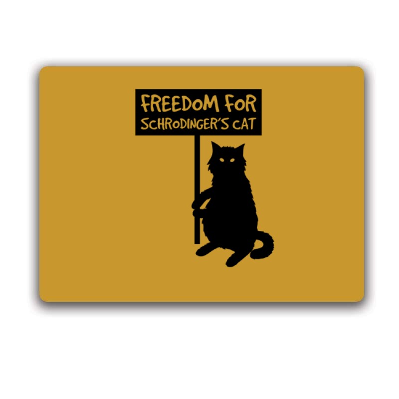 Freedom for Schrodinger’s Cat Egérpad