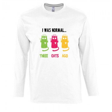 I was normal... Hosszú Ujjú Póló