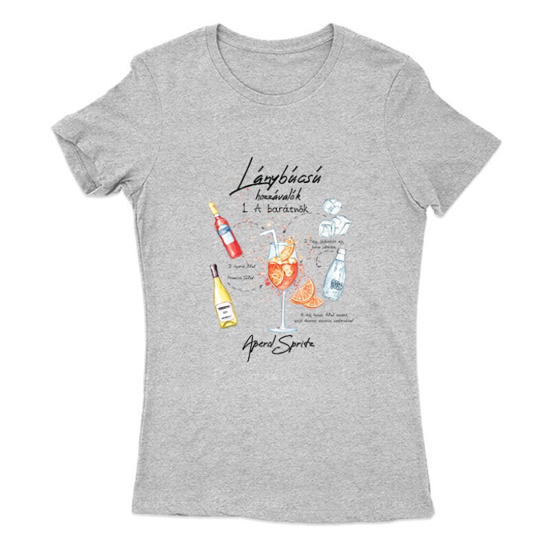 Lánybúcsú-Aperol Női Póló