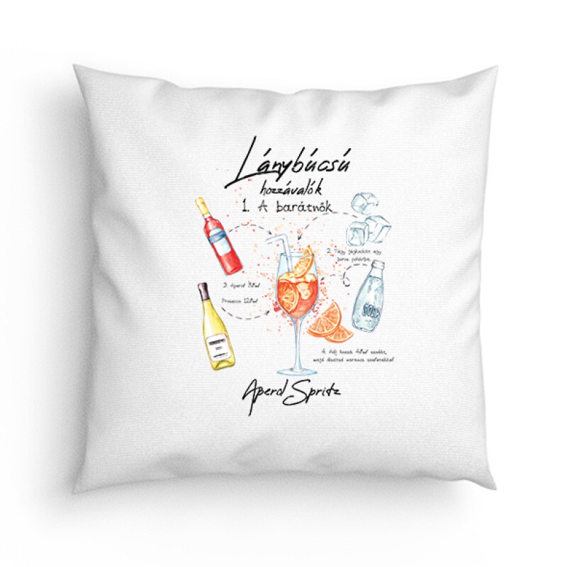 Lánybúcsú-Aperol Párna