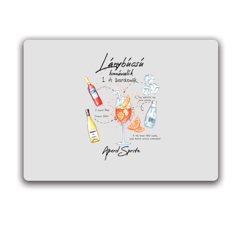 Lánybúcsú-Aperol Egérpad