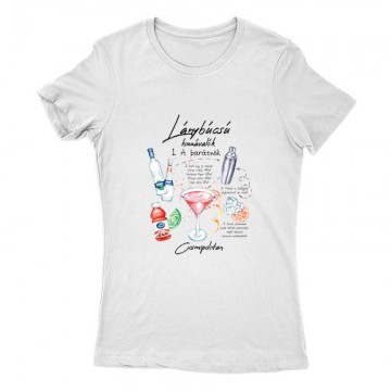 Lánybúcsú-Cosmopolitan Női Póló