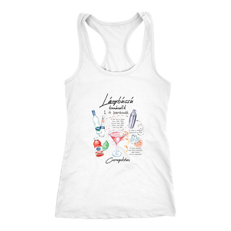 Lánybúcsú-Cosmopolitan Női Trikó