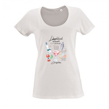 Lánybúcsú-Cosmopolitan Női O Nyakú Póló