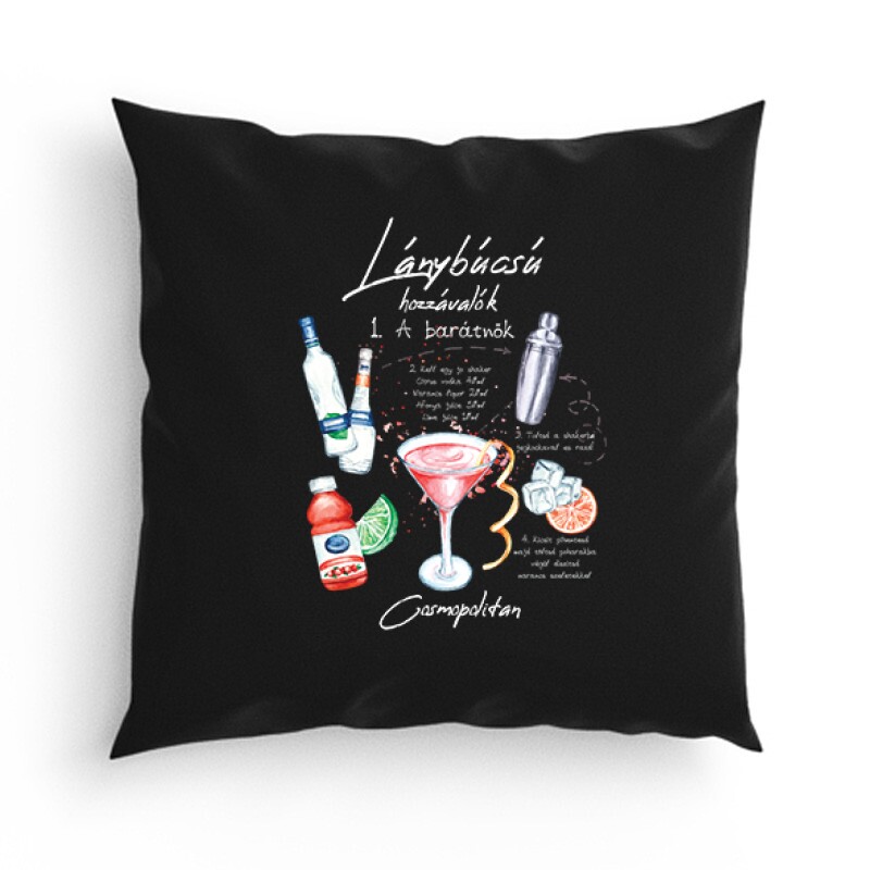 Lánybúcsú-Cosmopolitan Párna