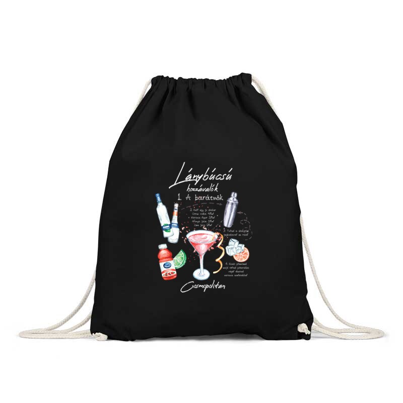 Lánybúcsú-Cosmopolitan Hátizsák