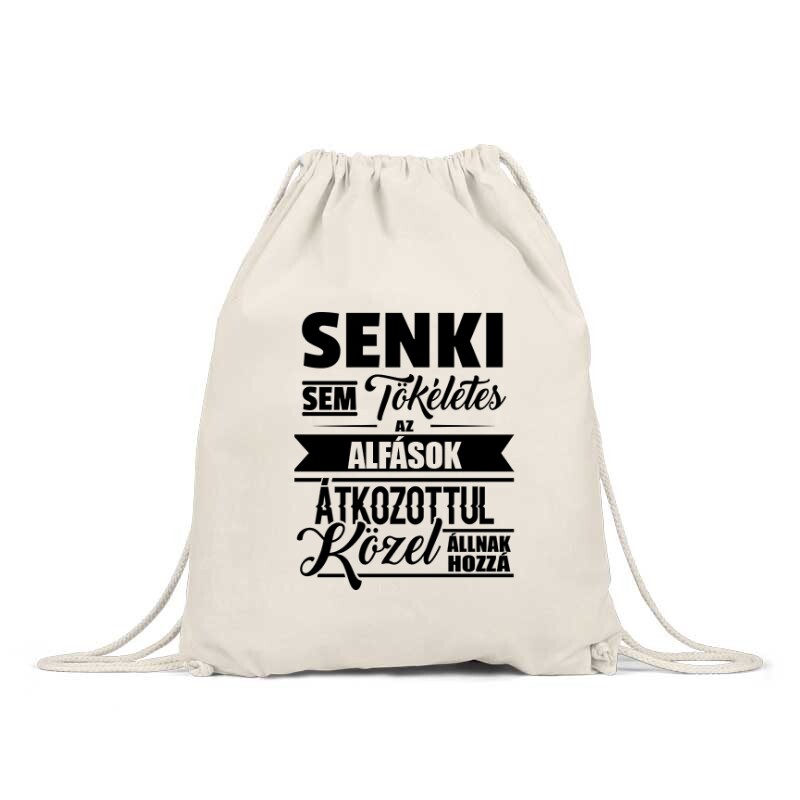 Senki Sem Tökéletes (Alfa) Hátizsák