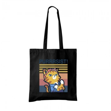 Purrrsist! retro Bevásárló Táska