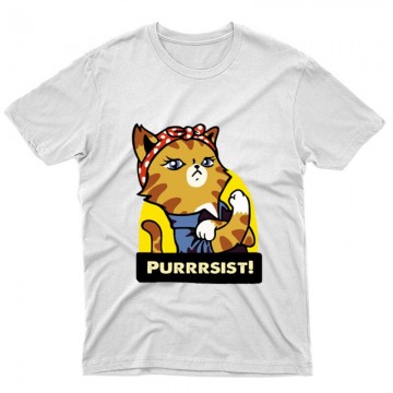 Purrrsist! Unisex Póló