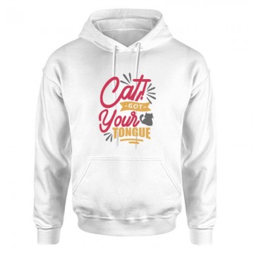 Cat got Unisex Kapucnis Pulcsi