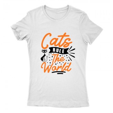 Cats rule Női Póló