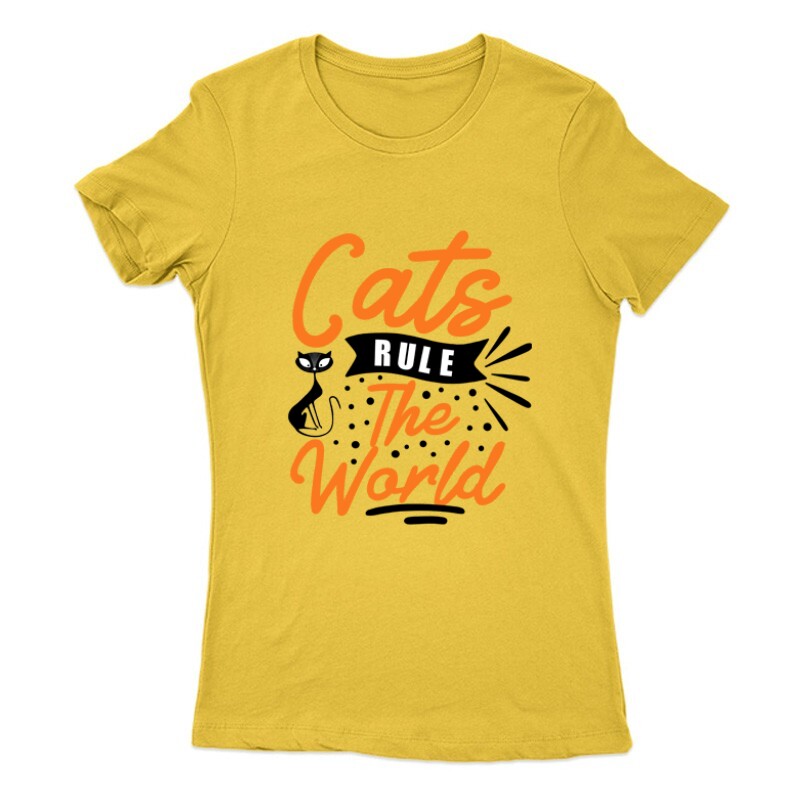 Cats rule Női Póló