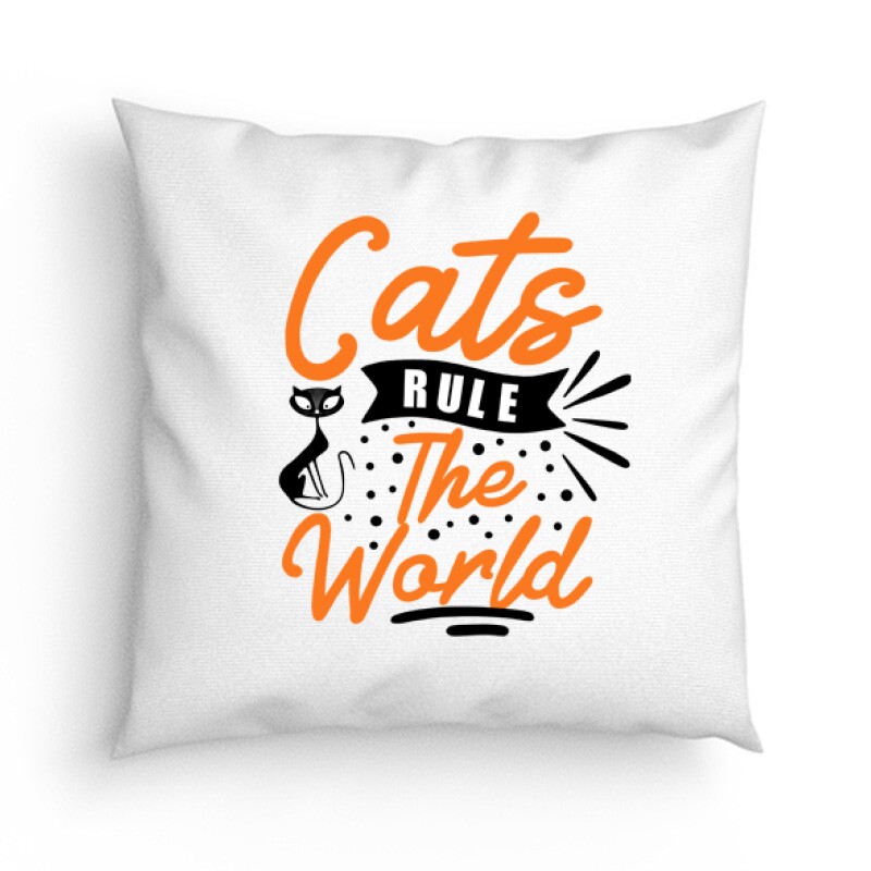Cats rule Párna