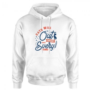 Cats will Unisex Kapucnis Pulcsi