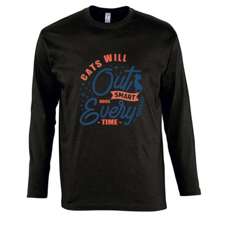 Cats will Hosszú Ujjú Póló