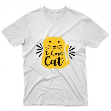 I love cat Unisex Póló