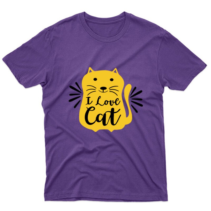 I love cat Unisex Póló