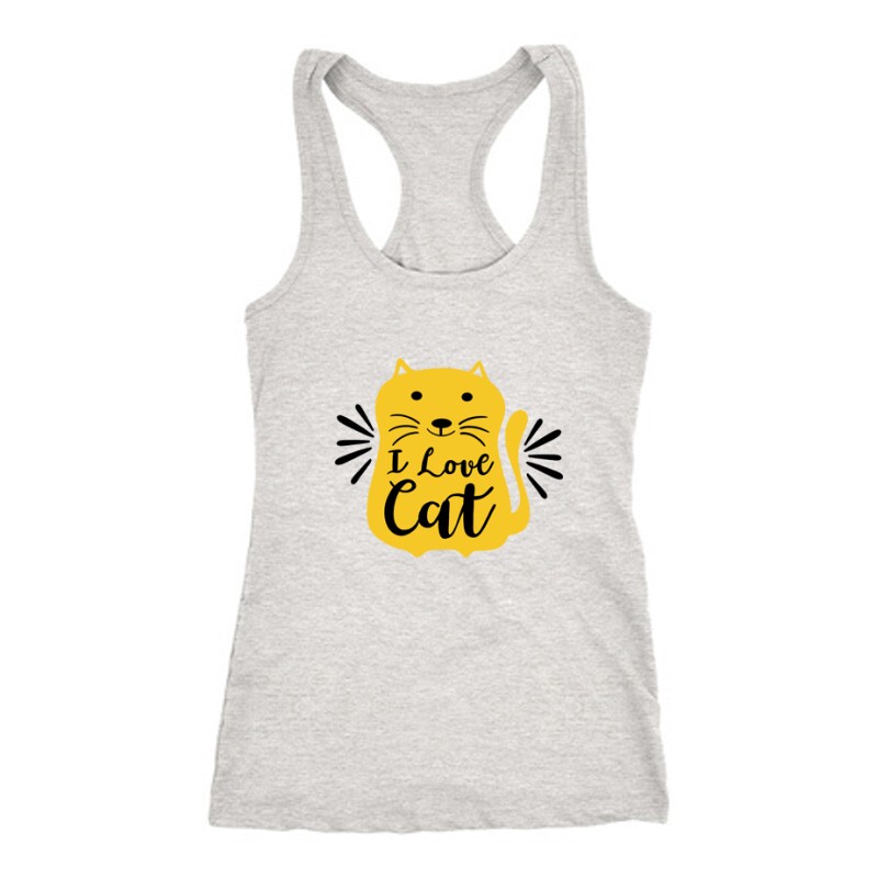 I love cat Női Trikó