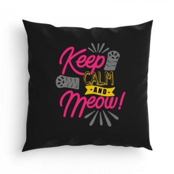 Keep Calm and Meow Párna