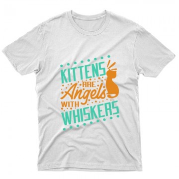 Kittens are Angels Unisex Póló