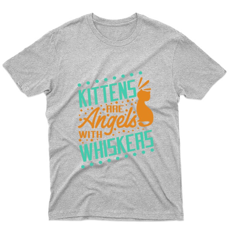 Kittens are Angels Unisex Póló