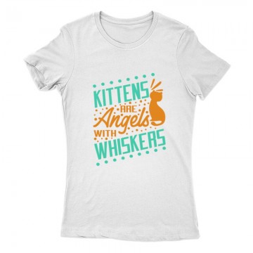 Kittens are Angels Női Póló
