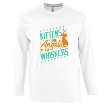 Kittens are Angels Hosszú Ujjú Póló