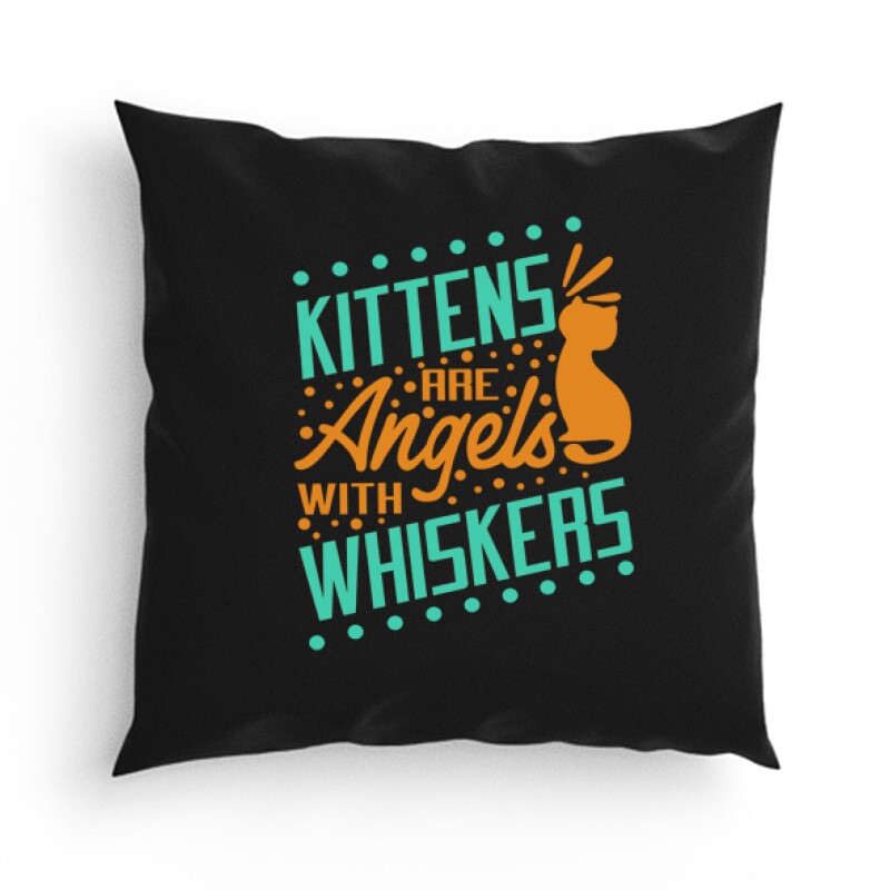 Kittens are Angels Párna
