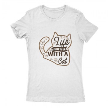 Life is Better Női Póló