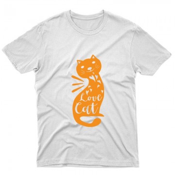 Love cat Unisex Póló