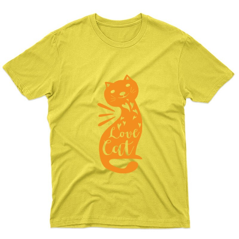 Love cat Unisex Póló