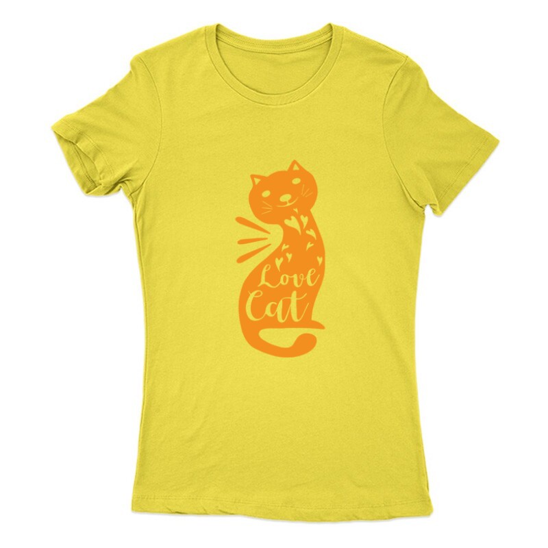 Love cat Női Póló