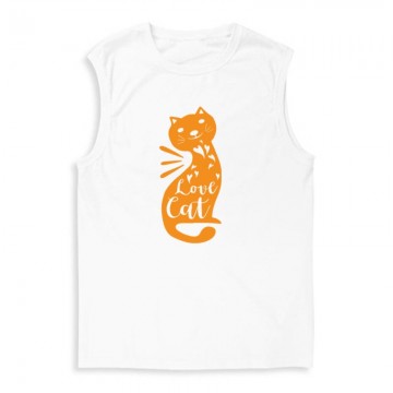 Love cat Férfi Trikó