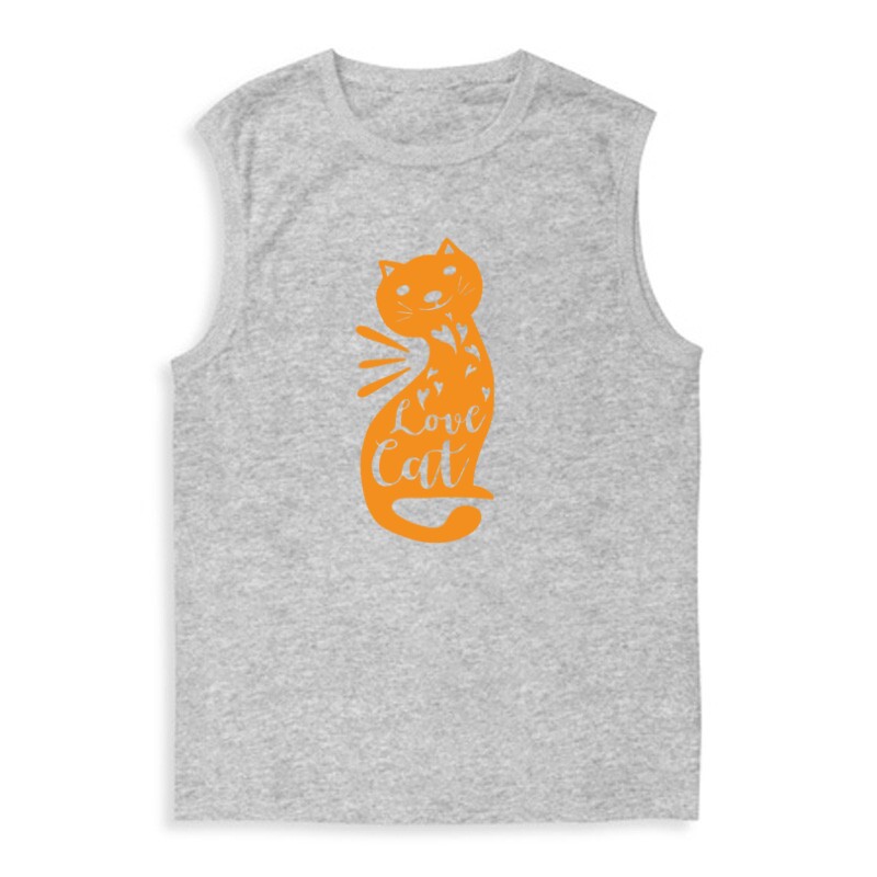 Love cat Férfi Trikó