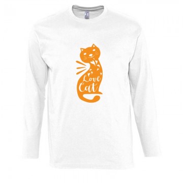 Love cat Hosszú Ujjú Póló
