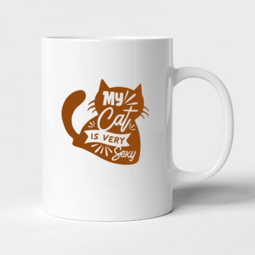 My cat is very sexy Bögre